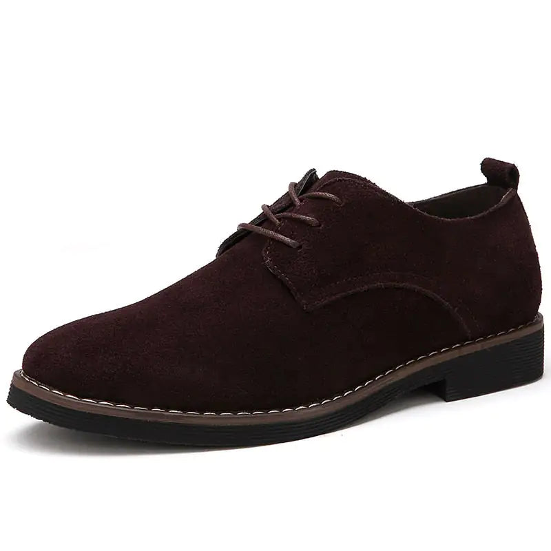 The Roxida - Suede Leather Oxford Shoes For Men