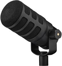 Rode PodMic Cardioid Dynamic Broadcast Microphone, Black